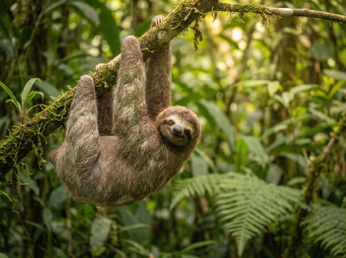 里番网树懒视频 - 热带雨林树懒慢生活视频演示